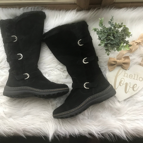 bare traps fur lined boots